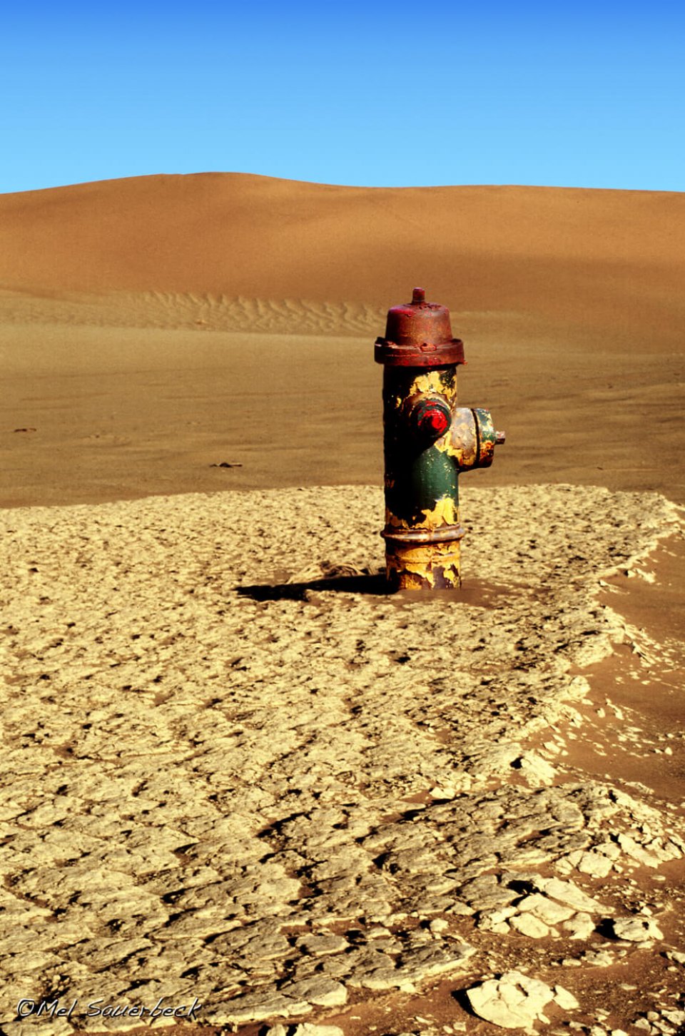 Fire Hydrant in Desert